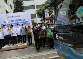 Program Kebersamaan Ramadan Berlanjut, Bank Mandiri Berangkatkan 75 Bus Mudik Gratis