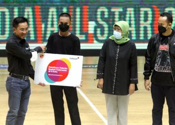 Indosat Luncurkan Program Pelatihan Basket di Sekolah