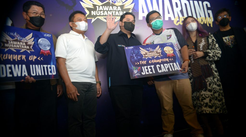 Awarding Ceremony Lokapala Jawara Nusantara