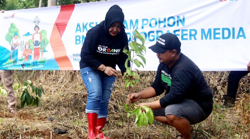 Momentum Hari Bumi, BNI Perkuat Kerjasama Hutan Organik Megamendung