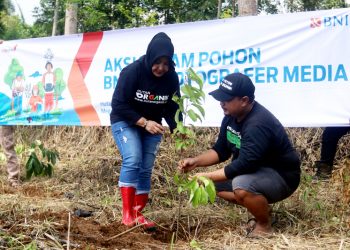 Aksi Tanam Pohon BNI