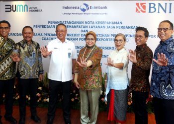 BNI dan LPEI MoU Pemberian Penjaminan Kredit UMKM