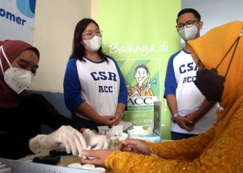 HUT ke 40 ACC Berbagi Pemeriksaan Gratis di Depok