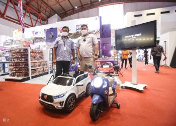 Di IIMS, PMB Toys Kenalkan Motor dan Mobil Aki Berlisensi Terbarunya