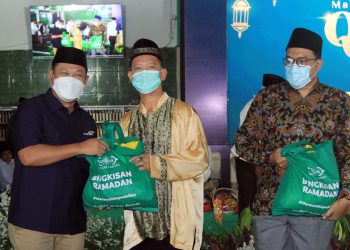 Mandiri Berbagi Sembako Ramadan dengan NU