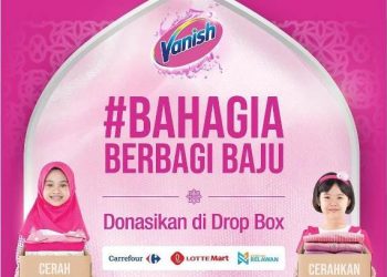 Jelang Hari Raya, Vanish Ajak Masyarakat ‘Bahagia Berbagi Baju’