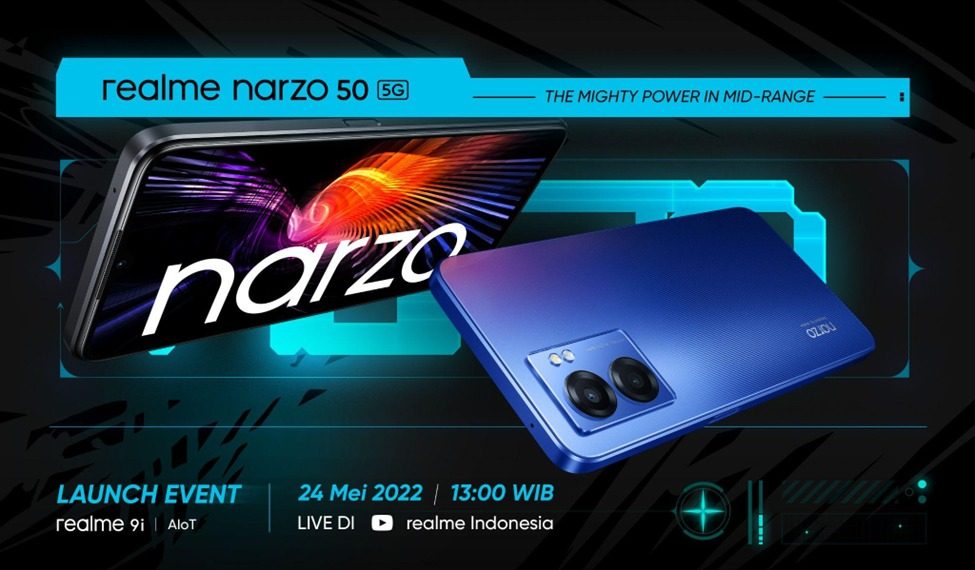 realme Siap Gebrak Pasar Mid-Range dengan Dua Smartphone Perkasa Terbaru, realme narzo 50 5G & realme 9i