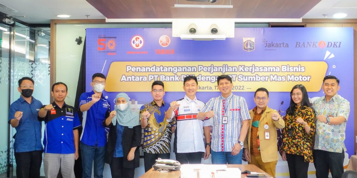 Dorong Pemasaran KMG, Bank DKI Gandeng Sumber Mas Motor