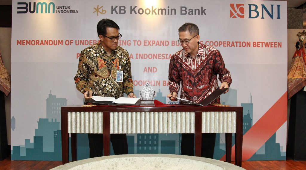 MoU BNI-KB Kookmin Bank