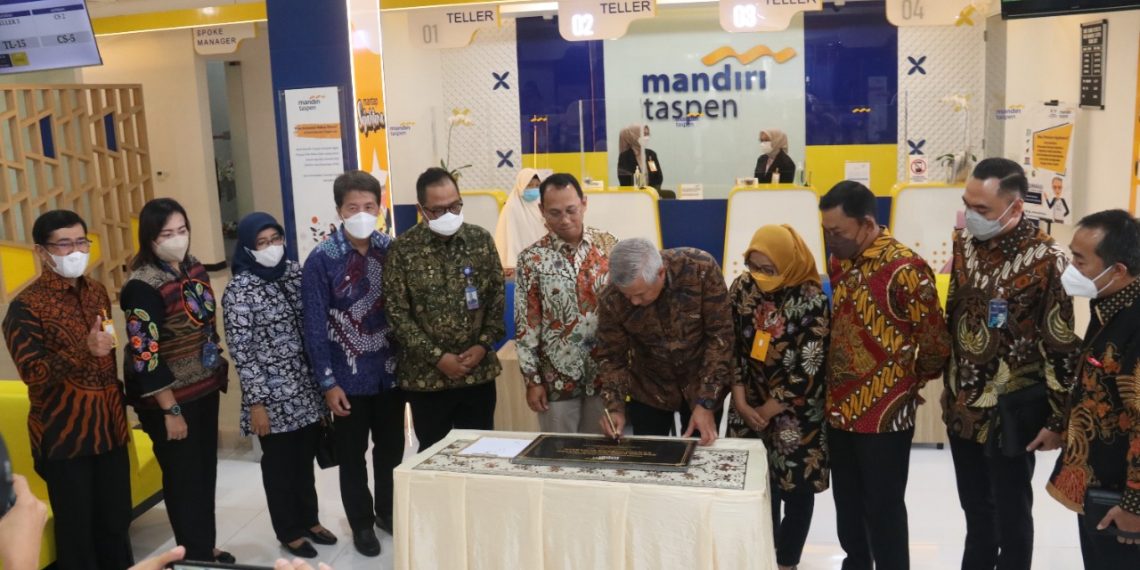 Peresmian Kantor Cabang Surabaya Bank Mandiri Taspen