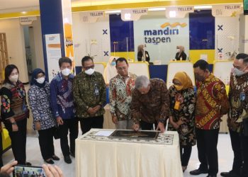 Peresmian Kantor Cabang Surabaya Bank Mandiri Taspen