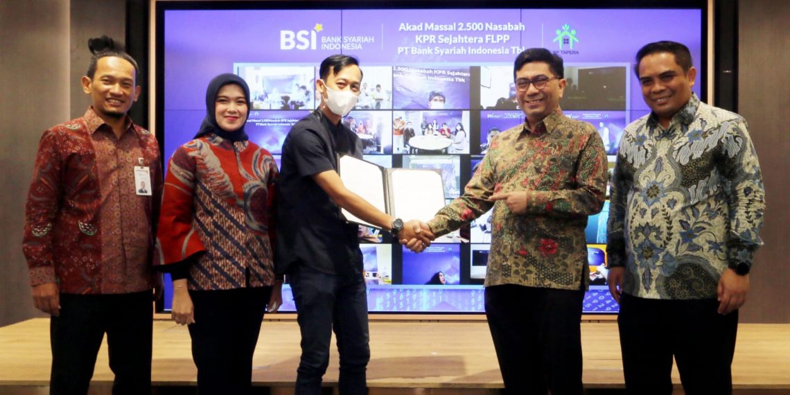 BSI Gelar Akad Massal 2.500 Nasabah FLPP, Targetkan Pembiayaan Rp 1,5 Triliun