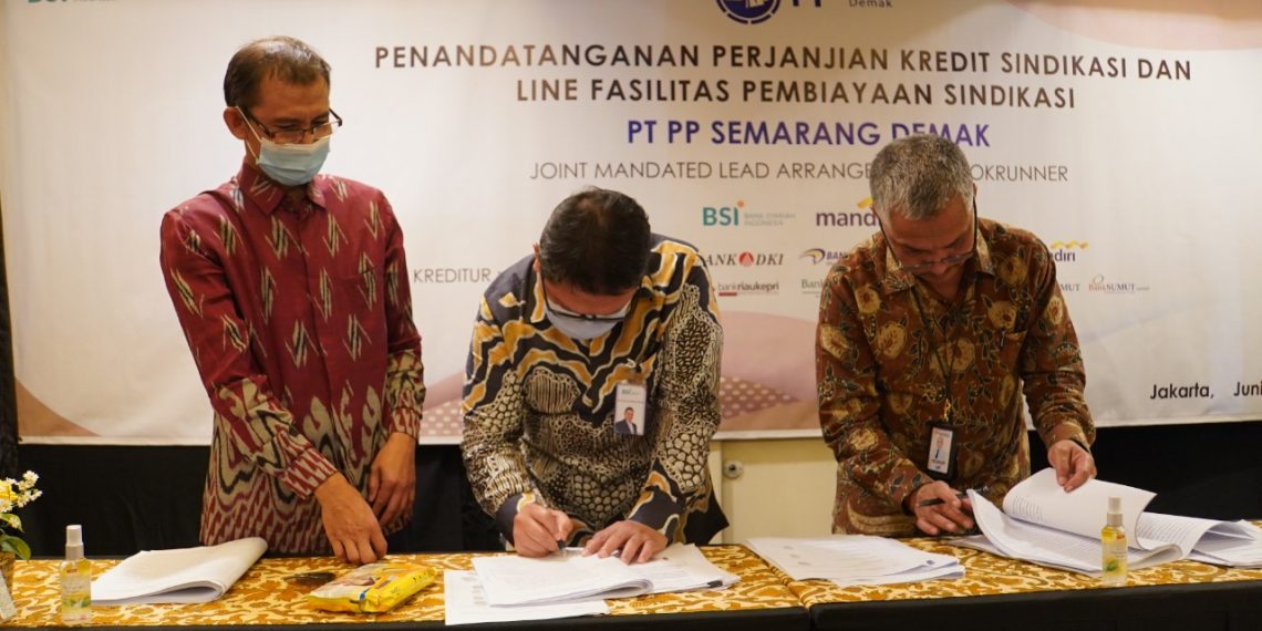 BSI Pimpin Pembiayaan Sindikasi Syariah Rp 1,34 T di Proyek Jalan Tol Semarang-Demak