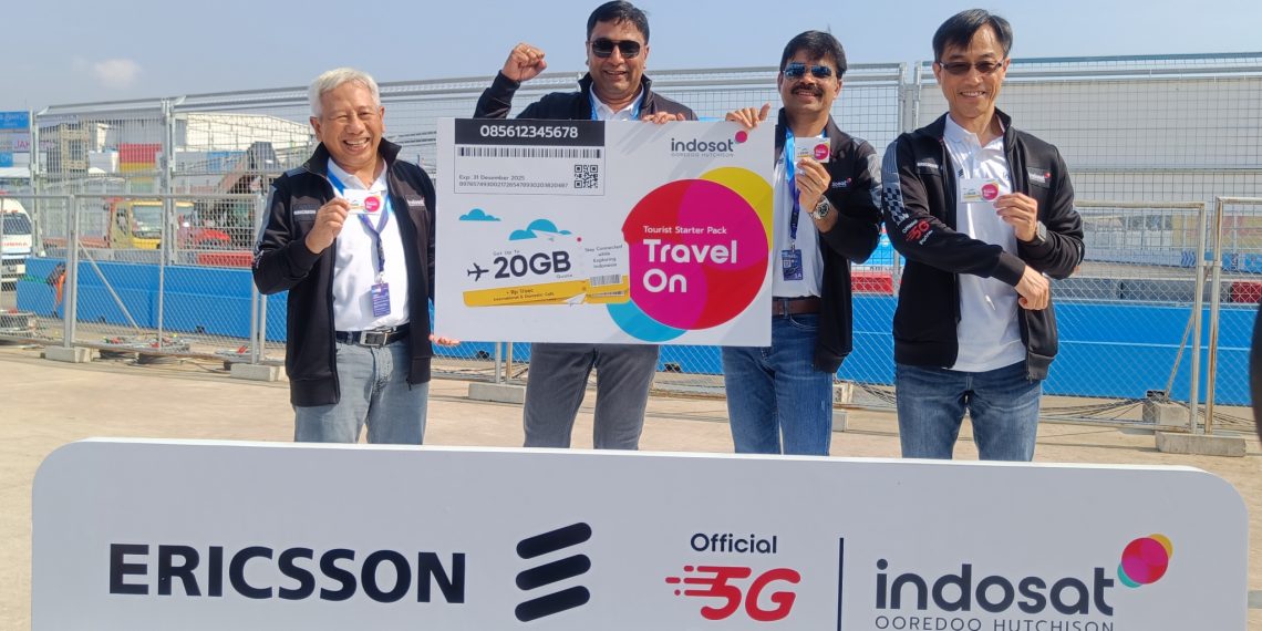 IOH Hadirkan Pengalaman 5G Experience di Ajang Jakarta E-Prix 2022