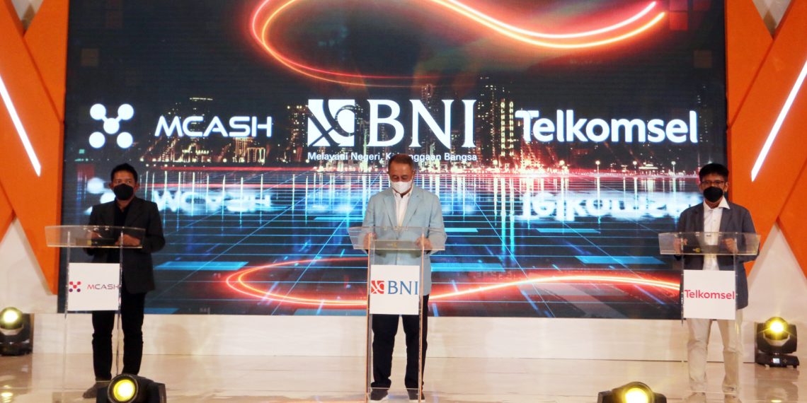 Kerjasama BNI – Telkomsel dan MCAS Group