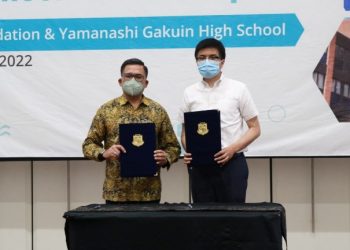 Yayasan Taruna Bakti Resmi Jalin Kerja Sama Sister School Dengan Yamanashi Gakuin High School Jepang