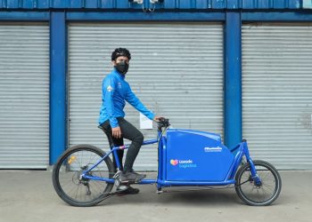 Pengiriman Ramah Lingkungan Dengan Sepeda, Lazada Kenalkan Blue Vehicle