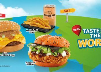 Berbahan Natural Dan Berkualitas, McDonalds Kenalkan Rangkaian Menu Taste of The World