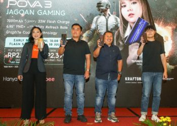 POVA 3, Smartphone Gaming Yang Kombinasikan Fitur 33W Flash Charge Dan Baterai 7000mAh Resmi Diluncurkan Di Indonesia