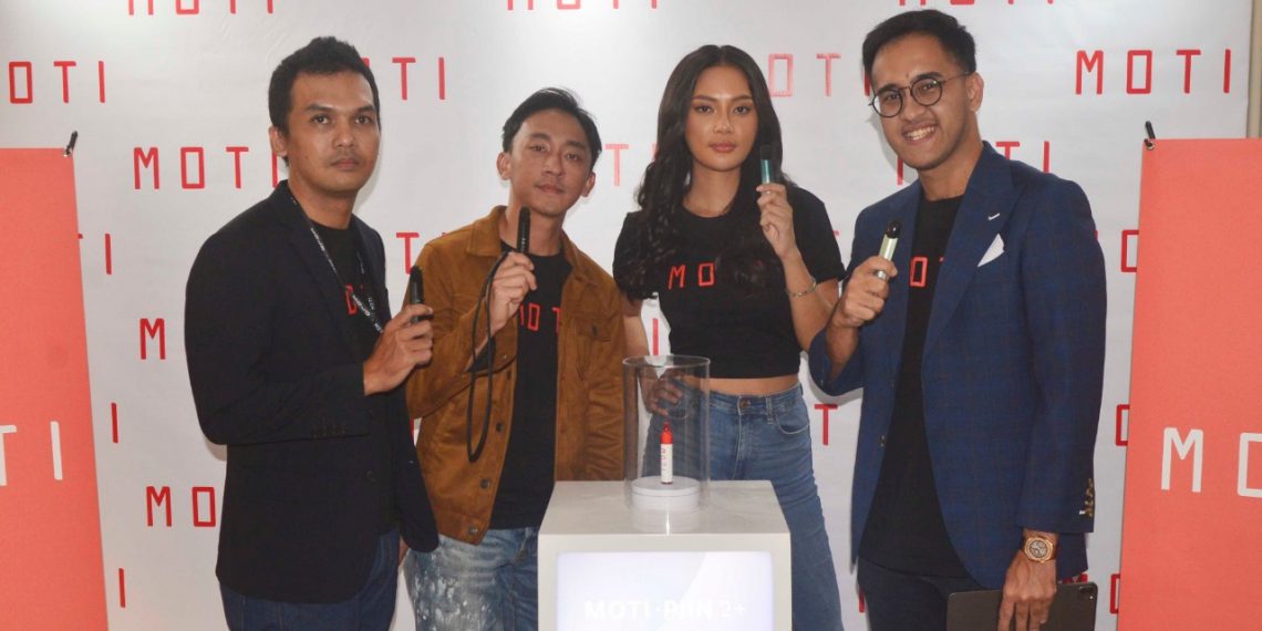 Peluncuran vape atau e-cigarette MOTI