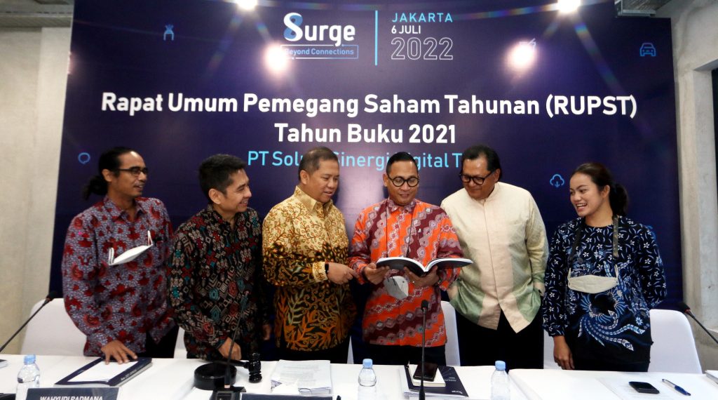 Genjot Akselerasi Proyek Konektivitas dan Layanan Digital, Surge Catatkan Kinerja Positif Disepanjang 2021