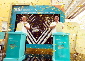 Dorong Investasi Emas di Masyarakat, BSI Lakukan Program Hujan Emas