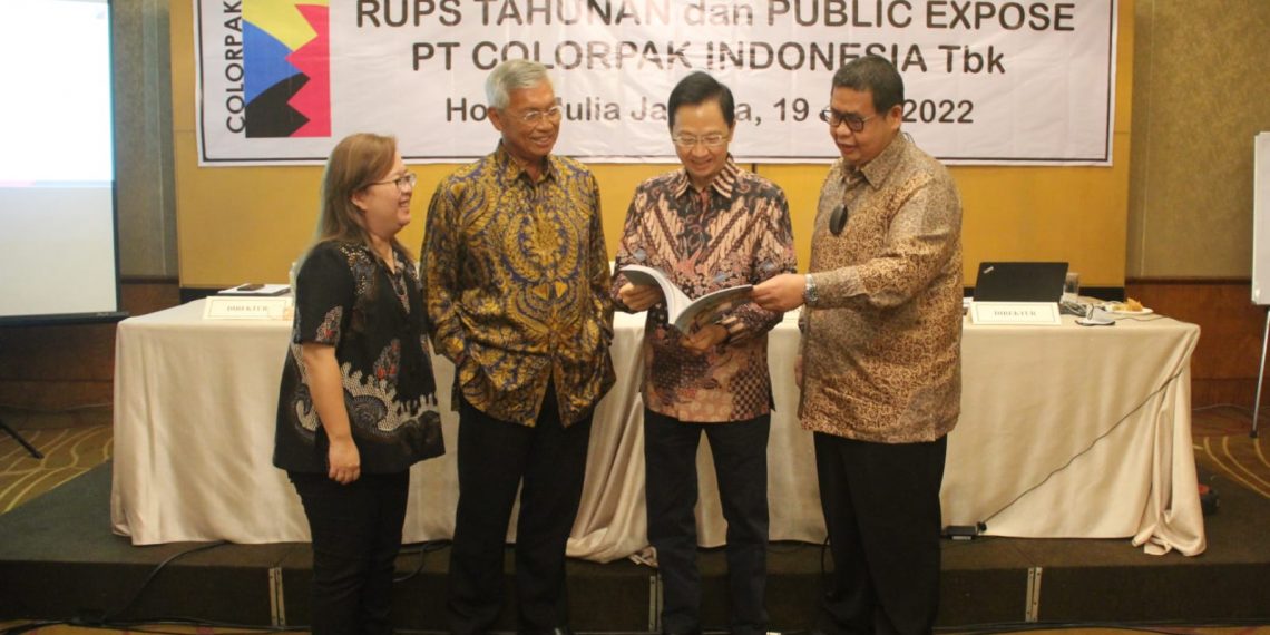 Gelar RUPST, Colorpak Indonesia Berikan 50% Laba Bersih Untuk Dividen