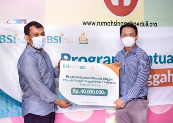 BSI dan Laznas BSM Umat Beri Bantuan Rp80 Juta untuk Dua Rumah Singgah di Jakarta