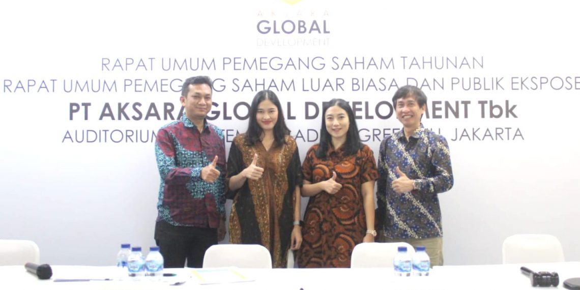 Rups : PT Aksara Global Development, Tbk. (GAMA) Anggarkan dana investasi sebesar Rp55 miliar
