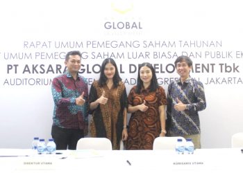 Rups : PT Aksara Global Development, Tbk. (GAMA) Anggarkan dana investasi sebesar Rp55 miliar