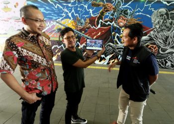 Kolaborasi Mural Jakarta Experience Board dengan Disney Indonesia