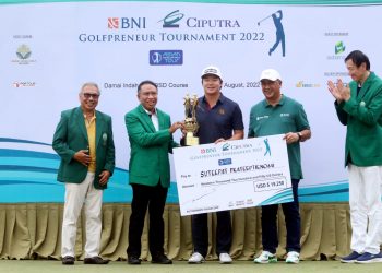 Hasil Memukau, Suteepat Praateeptienchai Memenangkan BNI-Ciputra Golfpreneur