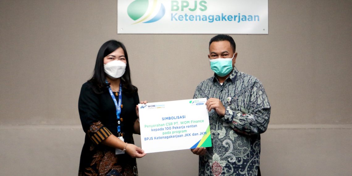 Program CSR WOM Finance Lindungi Pekerja Rentan