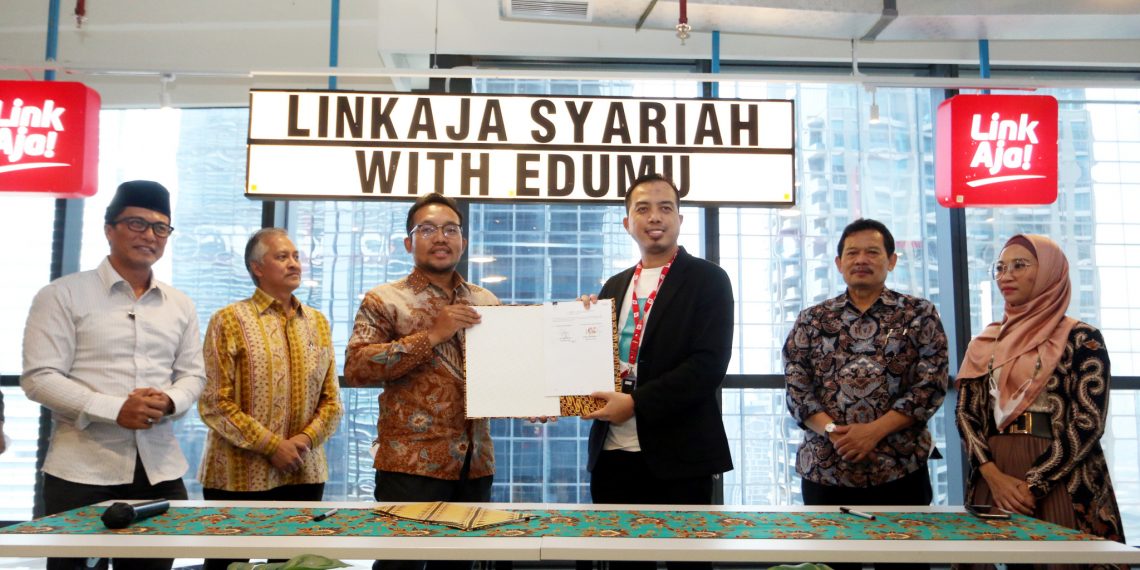 LinkAja Perluas Digitalisasi Ekosistem Syariah Melalui Kolaborasi dengan EduMU