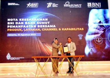 Kerjasama BNI dengan Bank Sumut