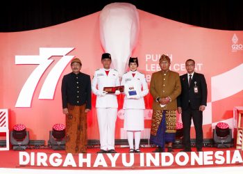 Dorong Semangat Nasionalisme, Bank Mandiri Kembali Apresiasi kepada Tim Paskibraka di HUT RI-77