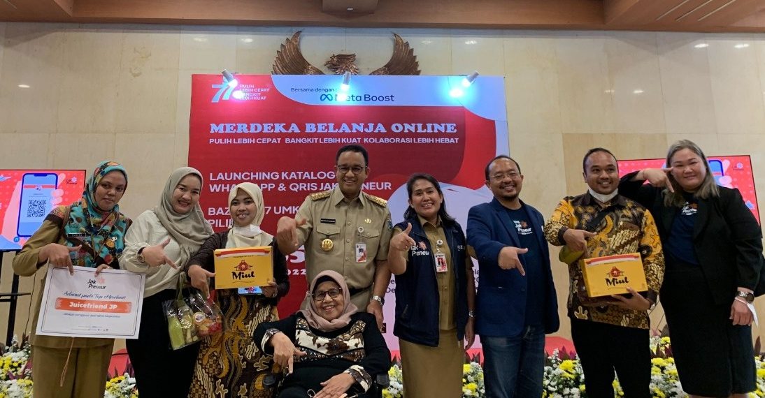 Pemerintah Propinsi DKI Jakarta Luncurkan ” QRIS Jakpreneur” Berkolaborasi Bareng Netzme Dukung Pengembangan Kewirausahaan dan Digitalisasi UMKM