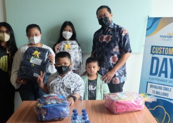 Mandiri Inhealth Salurkan Donasi kepada Anak-anak Penyintas Kanker di Indonesia