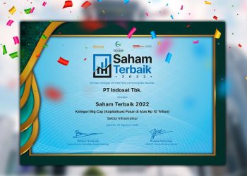 Wujud Kinerja Solid, Indosat Ooredoo Hutchison (IOH) Raih Penghargaan “Saham Terbaik 2022”