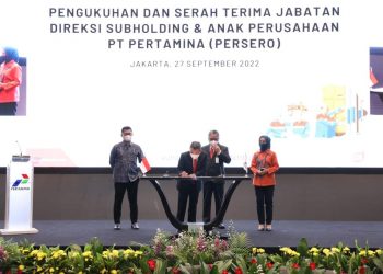 Pertamina Rombak Direksi Subholding Upstream