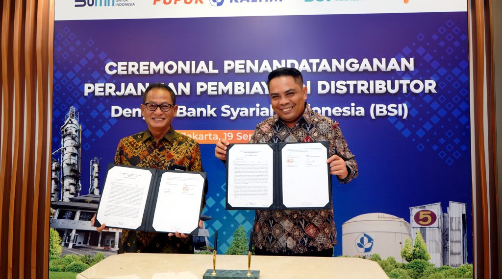 BSI Beri Akses Permodalan Distributor Pupuk