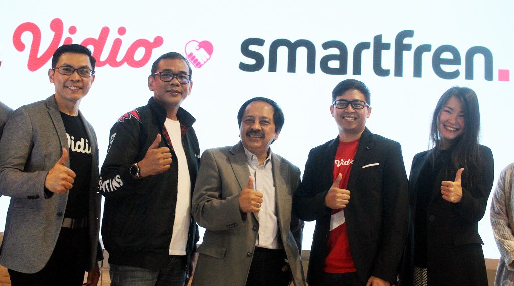 Peluncuran Paket Kolaborasi Smartfren-Vidio