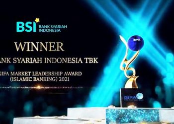 Pimpin Pasar Perbankan Syariah, BSI Kembali Sabet GIFA Market Leadership Award 2022