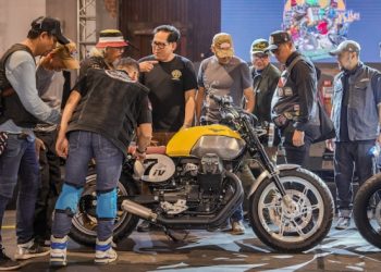 Keren, Moto Guzzi Hasil Kustomisasi Gearhead Monkey Garage Curi Perhatian Pengunjung Kustomfest 2022