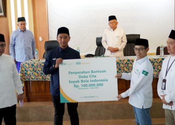 BSI Beri Bantuan Sepak Bola Indonesia