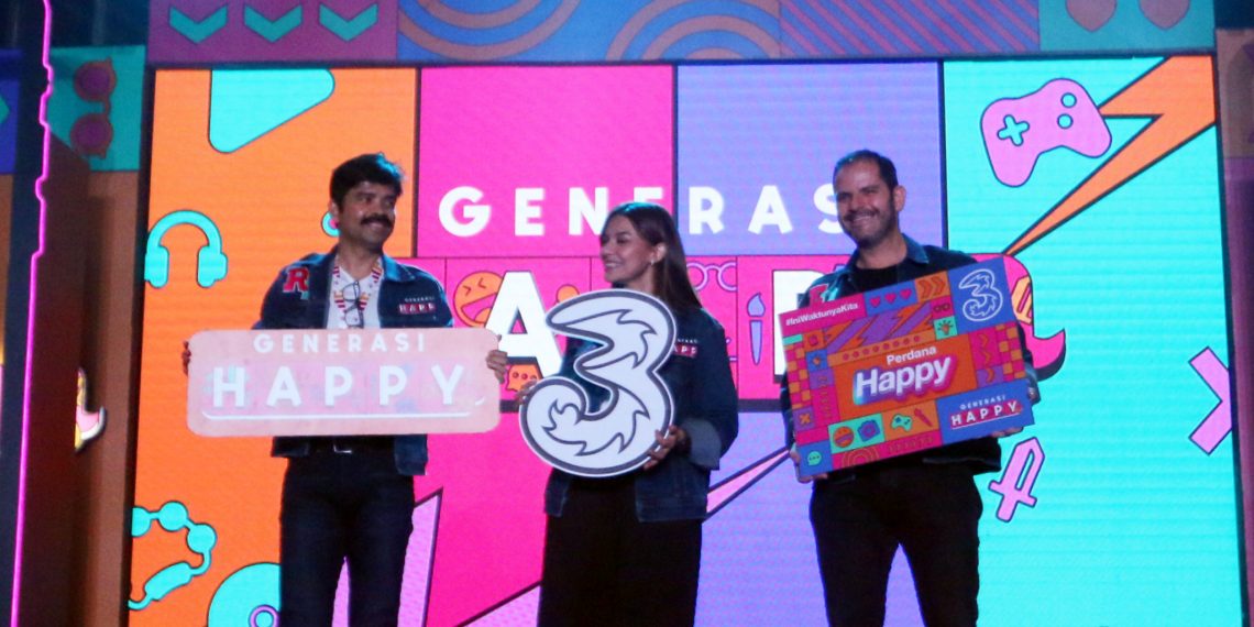 3 Luncurkan Program Generasi Happy
