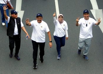 HUT ke 14 Mandiri Inhealth Dimeriahkan dengan Jalan Sehat