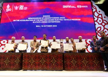 Pupuk Indonesia Dukung Kendaraan Listrik