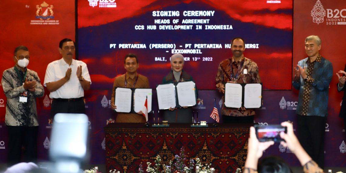 Pertamina–ExxonMobil Kerja Sama Dekarbonisasi Kejar Target Nol Emisi 2060