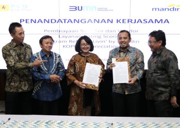 Kerjasama Bank Mandiri dan PLN Icon Plus